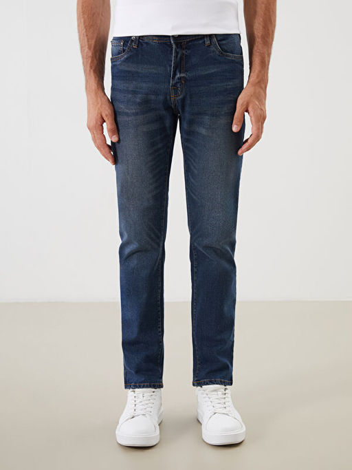 Slim Fit Erkek Jean Pantolon