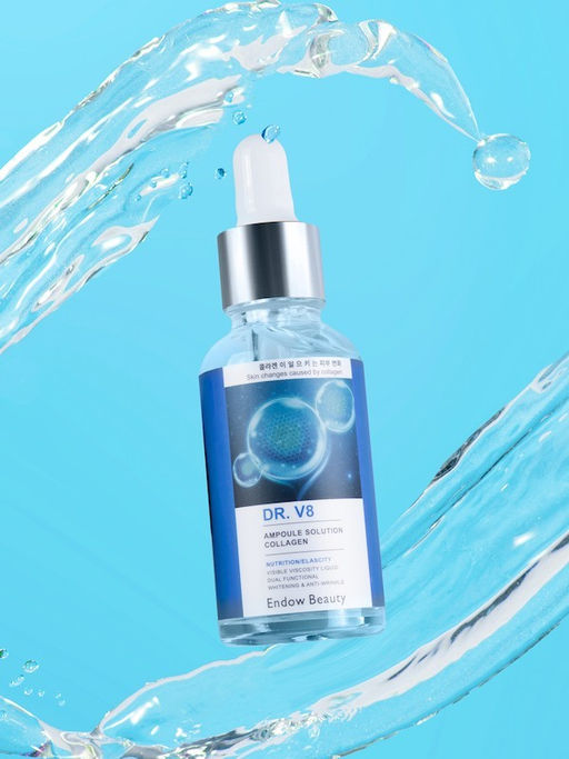 Многофункциональная ампульная сыворотка с коллагеном Dr-V8 , 30мл - Sadoer фото 2