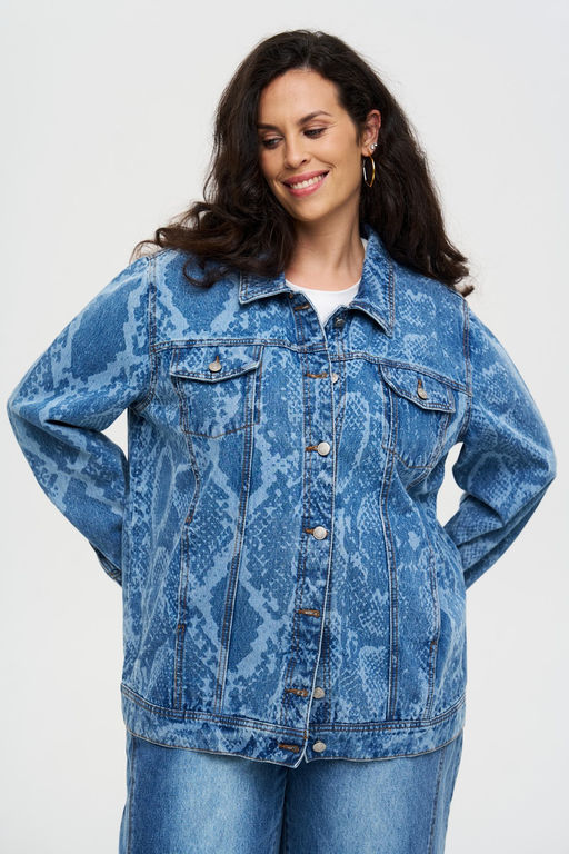 Жакет Овер голубой - Intikoma фото 8