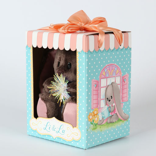 Мягкая игрушка «Снежинка Li», заяц, 25 см