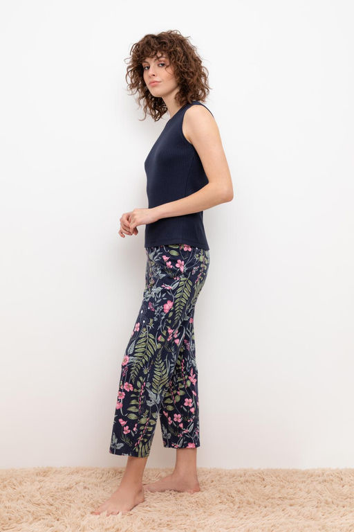 VERY NEAT _ Е 20130/индиго,ночные цветы пижама жен фото 3