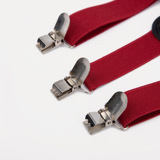 Подтяжки детские, ширина 2.5 см, бабочка, цвет красный - Simaland фото 3