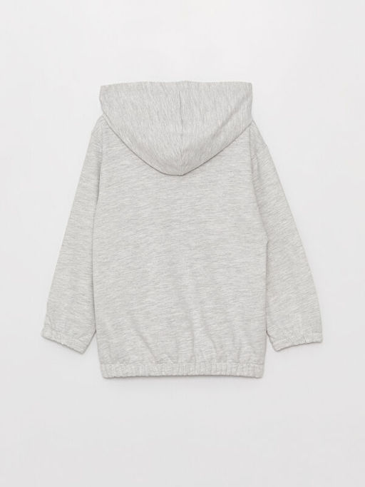 Kap??onlu Uzun Kollu K?z Bebek Fermuarl? Sweatshirt - Waikiki фото 3