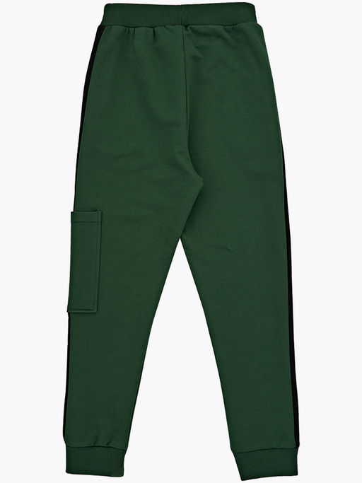 Спортивный костюм для девочки на молнии UD 7728 зелен-хаки - Mini maxi фото 10