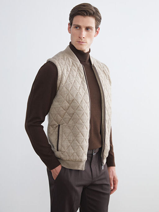 B?y?k Beden Standart Kal?p Kolej Yaka Erkek Yelek