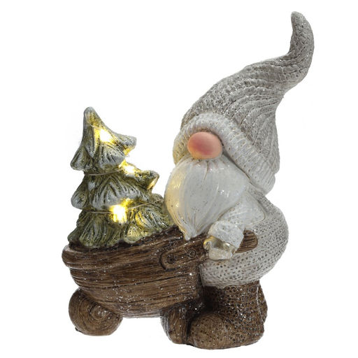 Фигрка декоративная "Гном" (LR44x2,прилаг), L11 W8 H16 см