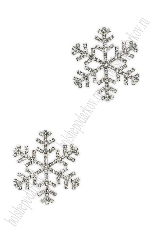 Серединка ювелирная "Снежинка" (2 шт) SF-7852, №3