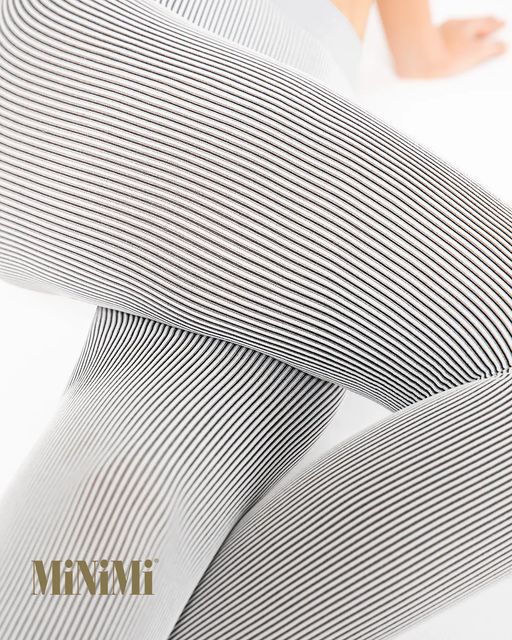 Колготки женские Mini  Napoletano COLORS 100(микрофибра полоски контрастные)