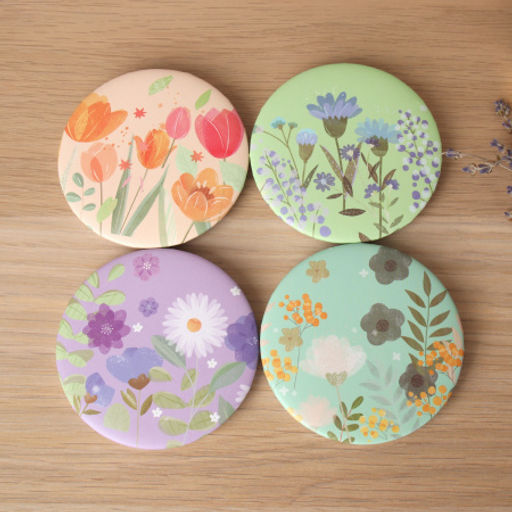 Зеркало карманное / MX-357 /уп 60/720/OPP - Галеонтрейд фото 4