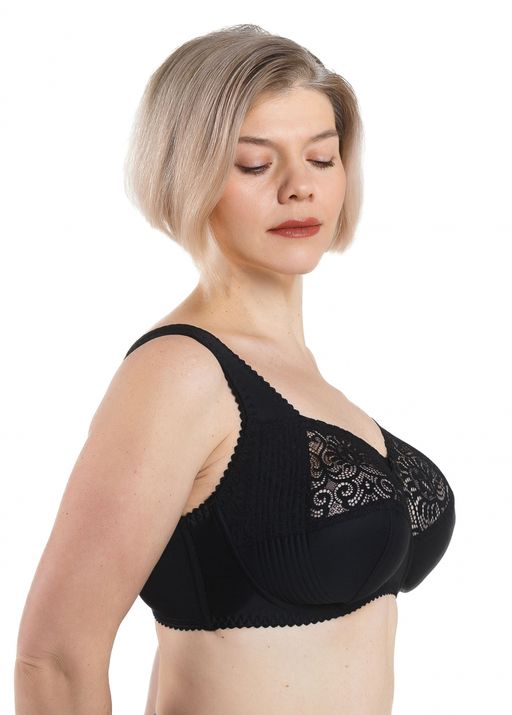 2082 Бюстгальтер чёрный - Силуэт фото 2