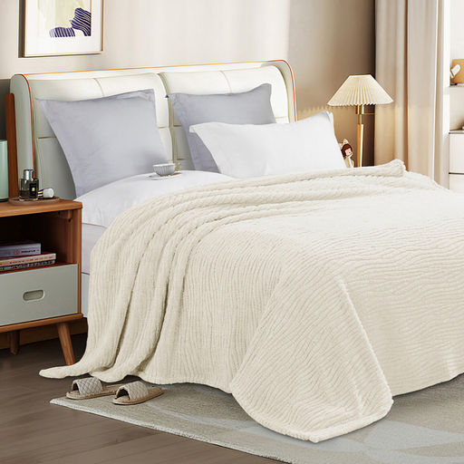 Плед/покрывало 180х200см "Речной перламутр" 14, велсофт "Gammi" гладкокрашенный, стриженый, полиэстер 100%, плотность 300г/м2, упаковка 18х33см, пояс бумажный, "Домашняя мода" (Россия)