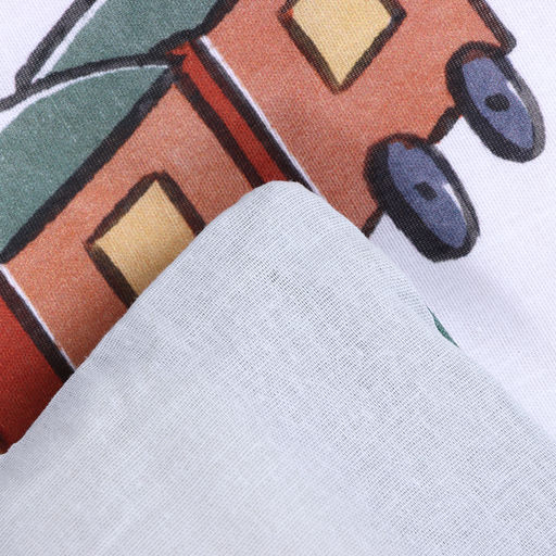 Пододеяльник Этель 1,5 сп Новогодний алфавит 143х215 см, 100 % хлопок, бязь  фото 3