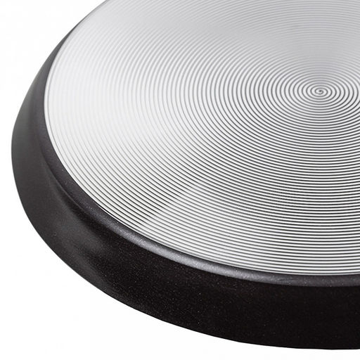 "ХИТ" Сковорода блинная с тефлоновым покрытием д25см, h2см, s0,18см (Россия)