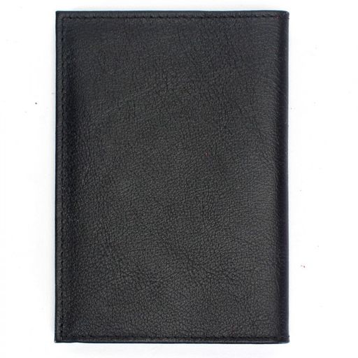 Обложка для автодокументов Croco-АВ-101 н/к, черный матовый (3) 225723  фото 2