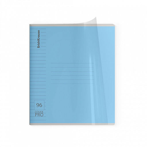 Цена за 5 шт. Тетрадь общая ученическая с пластиковой обложкой на скобе ErichKrause Классика CoverPrо fizzy, А5+, 96 листов, клетка_MIX-PACK  фото 14
