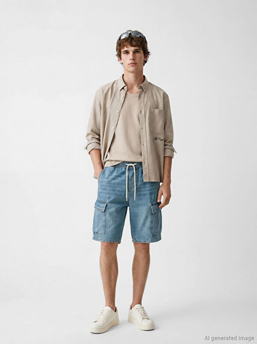 Шорты джинсовые мужские Regular Fit