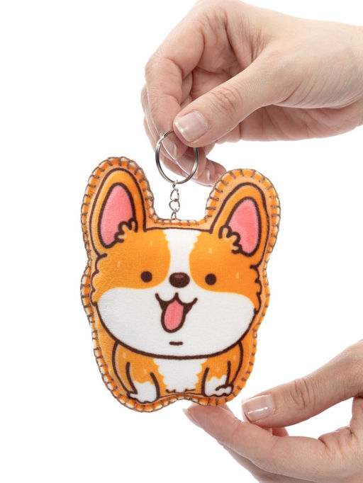 Игрушка брелок своими руками "Корги"