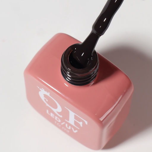 Гель лак для ногтей, однотонный, трехфазный, 10 мл, LED/UV, чёрный (126)