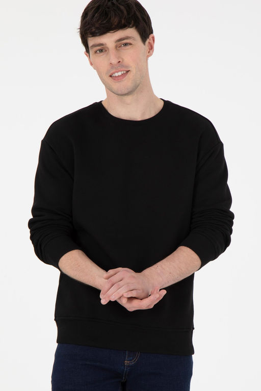 Мужской черный свитшот Неожиданная скидка в корзине - U.s. polo assn фото 3