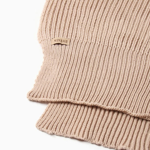 Снуд-трансформер MINAKU, р-р 56-58, цвет кремовый  фото 2