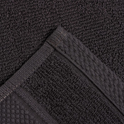 Полотенце махровое Love Life Twined, 50×90 см, цвет серый, 100% хлопок, 420 г/м²