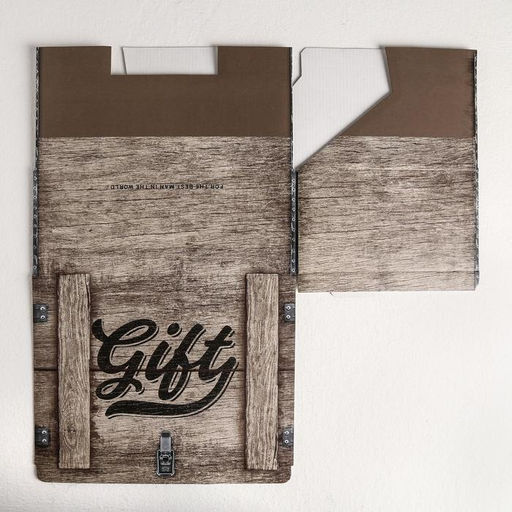 Коробка‒пенал, упаковка подарочная, «GIFT», 26 х 19 х 10 см