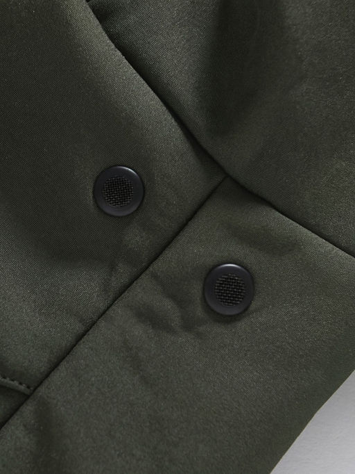 Ветровка мужская софтшелл виндстоппер с капюшоном спортивная цвета хаки 9615_1Kh