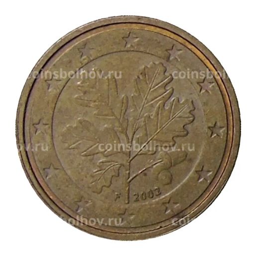 2 евроцента 2002 года F Германия