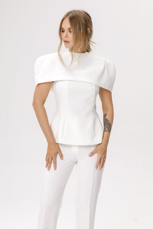 Жакет Pirs 6640 молочный