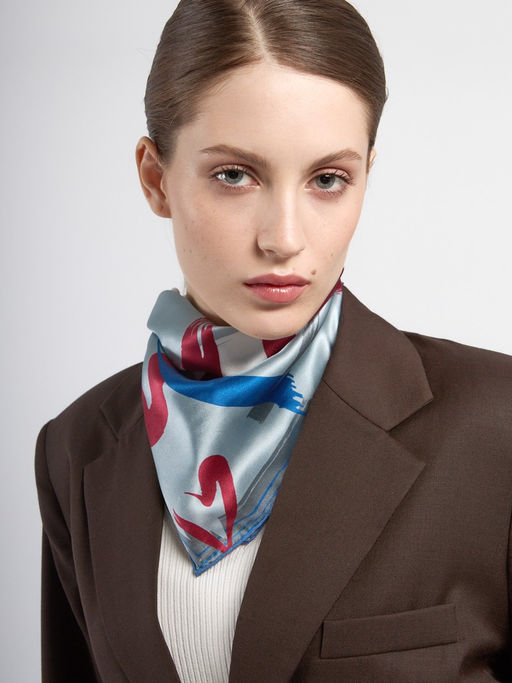 Платок жен. шелк 53х53 SS03-8359-19