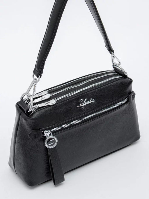 Сумка 2219-2S black Velina Fabbiana-Safenta