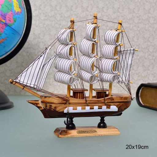 Макет парусного корабля 20х19 см / 9351 /уп 96/ - Галеонтрейд фото 3