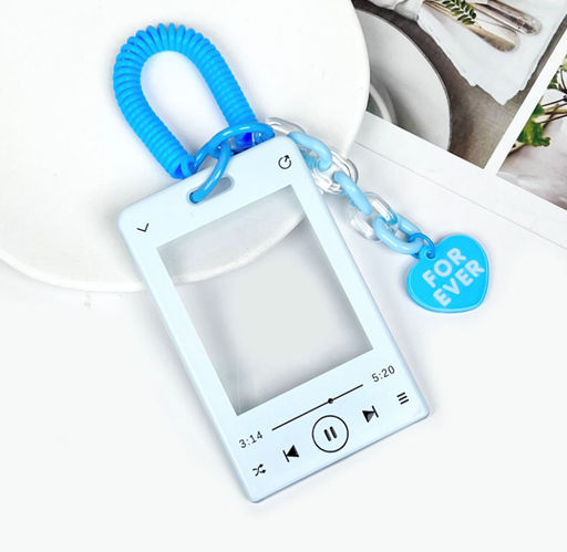 Футляр для карт с брелком "Forever song", blue