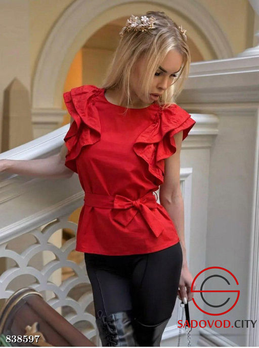 Блузка женская с гипюром - Bruno фото 4