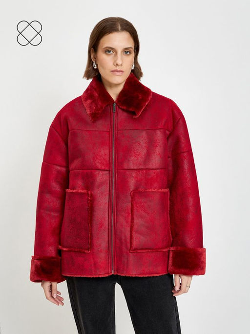 10200650016 Куртка жен. Jardin красный - Concept club фото 6