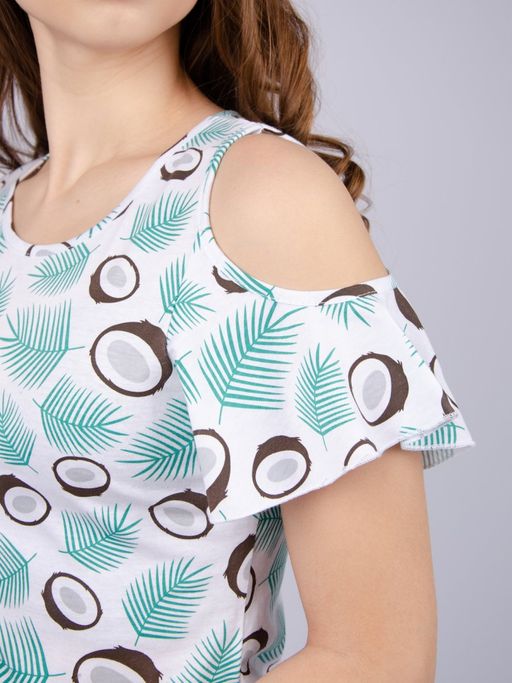 Сорочка "Касабланка" кокосы, трикотаж