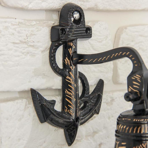 Рында «Колокол с якорем», 16×11×8 см, латунь