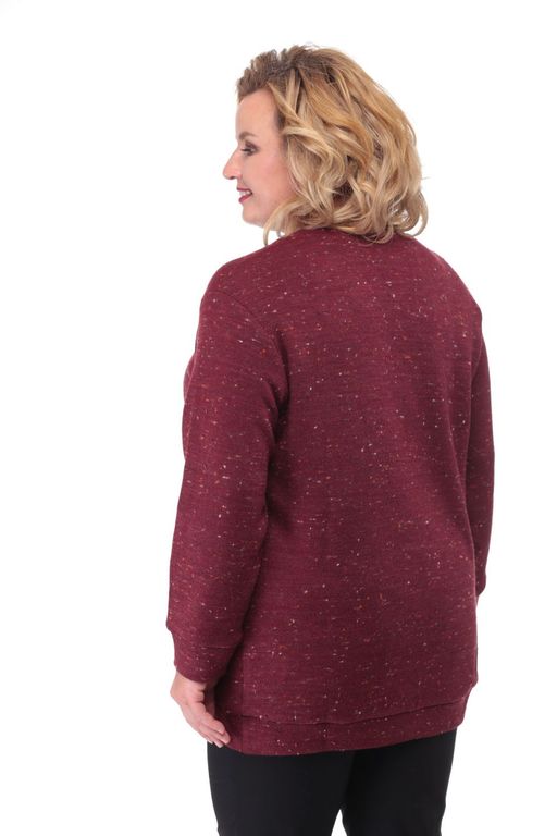 Джемпер БелЭльСтиль 820 бордо  фото 3