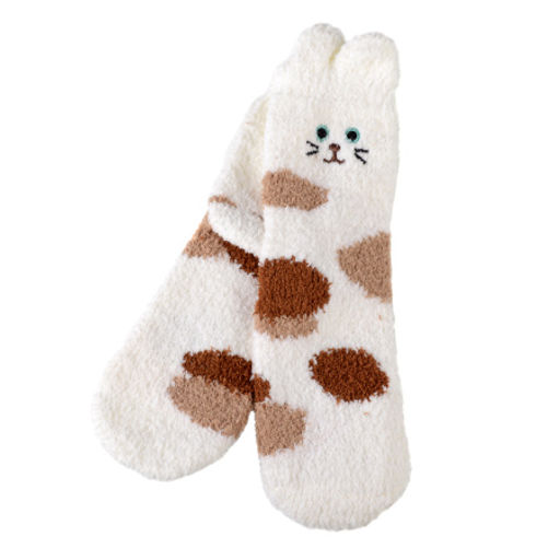 Носки женские флисовые р. 35-40 / MNZ-16 /уп 12/ микс - Галеонтрейд фото 13