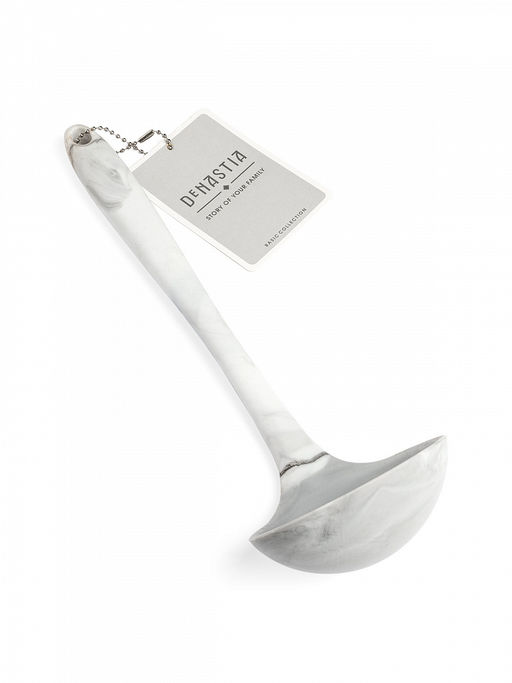 Половник 28,5x8,5x6,5 белый силикон, нейлон