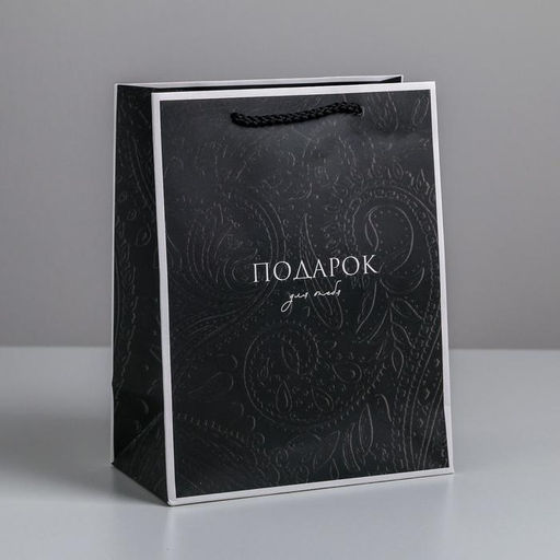 Цена за 2 шт. Пакет подарочный ламинированный, упаковка, «Подарок для тебя», MS 18×23×10 см