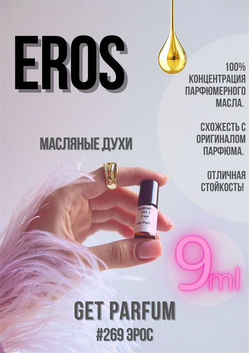 Масляные духи по мотивам аромата Eros / Versace - Get parfum фото 3