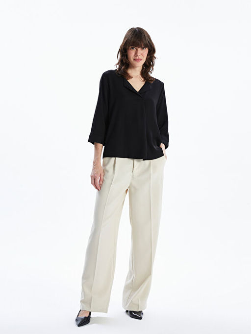 Ka??k Yaka Kad?n Bluz