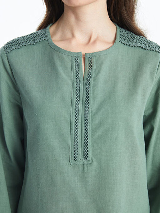 Ka??k Yaka Kad?n Bluz