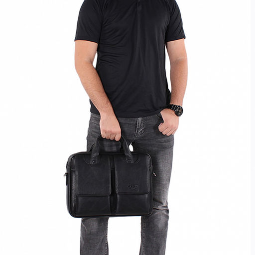 Портфель 1800-01 black Jeep