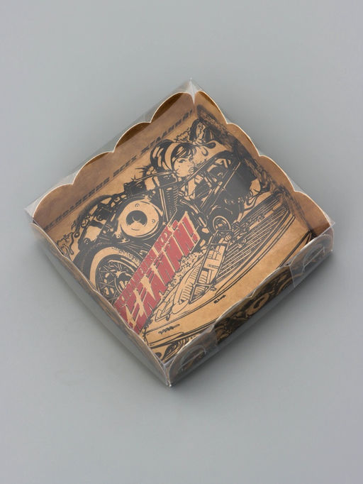 Цена за 5 шт. Коробка для печенья, «Исполнения желаний», 9×9×3 см