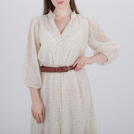 Ремень женский, ширина 2,8 см, винт, пряжка металл, цвет бордовый - Simaland фото 3