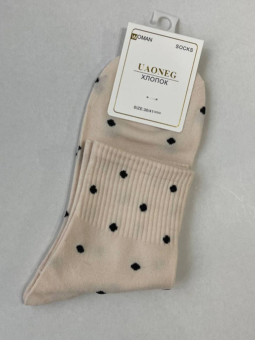 BK589 Носки, 1 пара СВ_БЕЖЕВЫЙ