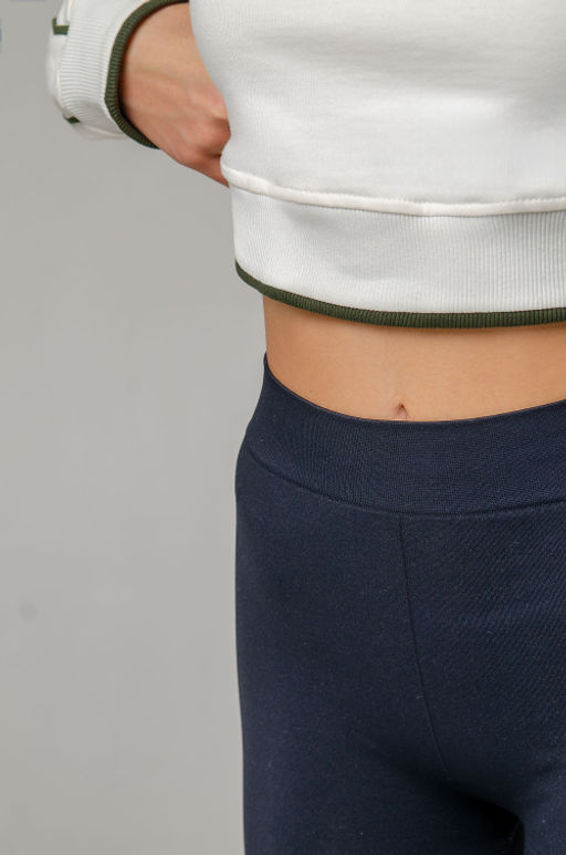 Арт. 15121 Свитшот женский 42-50 (5 шт) Цвет:молочный - Калинка фото 6