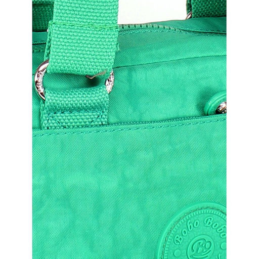 Сумка женская текстиль BoBo-6678-3, 1отд, плечевой ремень, зеленый 255273  фото 4